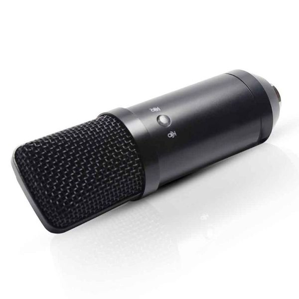

microphones aluminum alloy singing condenser microphone recording professional live broadcast usb wired playing games for mobile computer