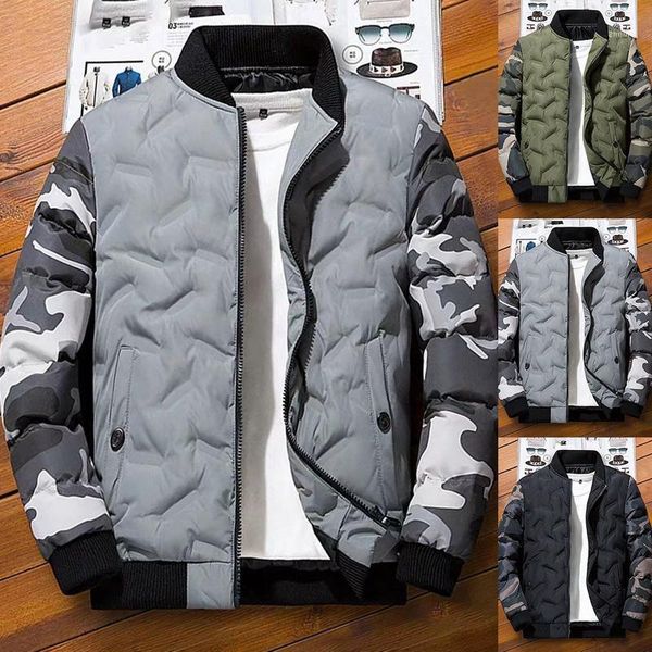 

2020 new men's early winter light cotton coat male windproof cotton jacket zipper coat warm large size hooded down jacket1, Black