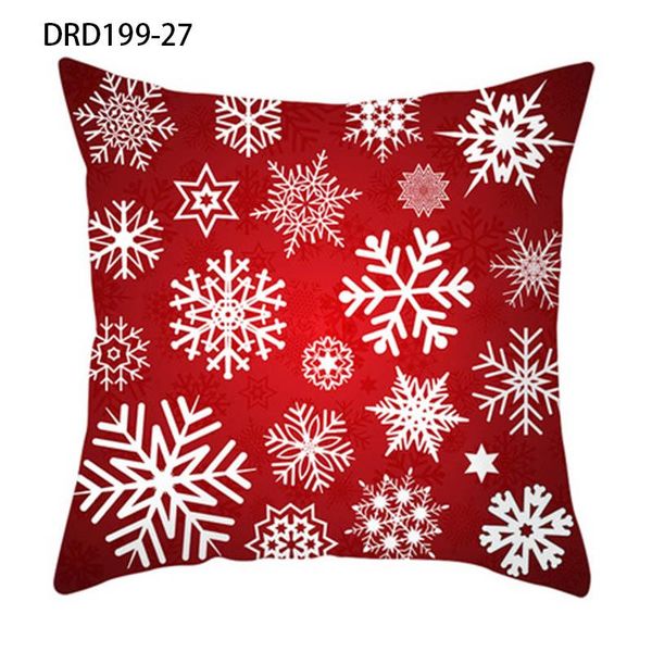 

yomdid 2019 с рождеством санты клауса подушка для подушки рождественская декоративная наволочка красная подушка для домашнего новогоднего де