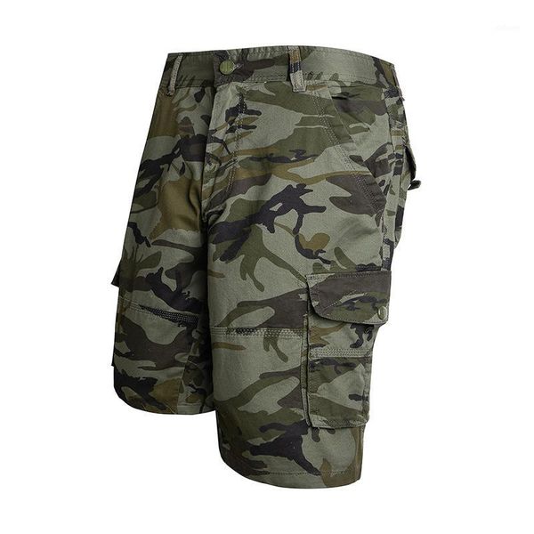 

2020 summer new overalls man camouflage men's shorts casual shorts man sports skills loose pants joggers1, White;black