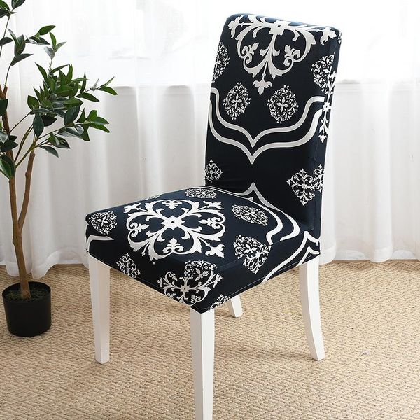 

chair covers 1/2/4/6 pcs waterproof printed cover stretch slipcovers elastic dining banquet home el weddings christmas