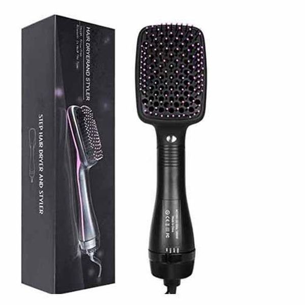 

многофункциональный волос воломизатор сушилка кисть фен выпрямитель гребень горячий воздушной кисть отрицательный ионный гребень волос путеш