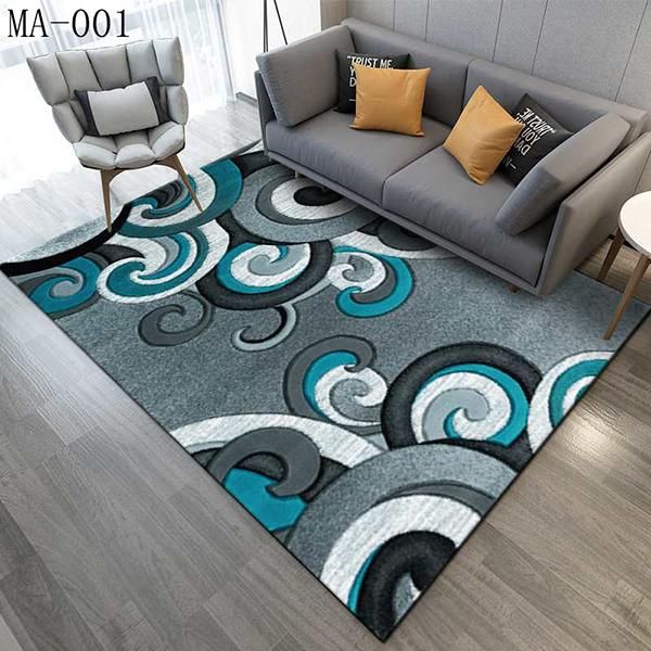 

size s 40*60cm anti-slip velvet carpet 5d floor living room carpet bedroom balcony bathroom door mat floor mat fitting