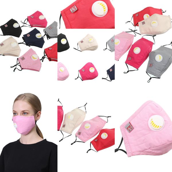 

factory face cotton pm2.5 valve with dust mask washable mouth masks for student women m nvq9 5zwl1