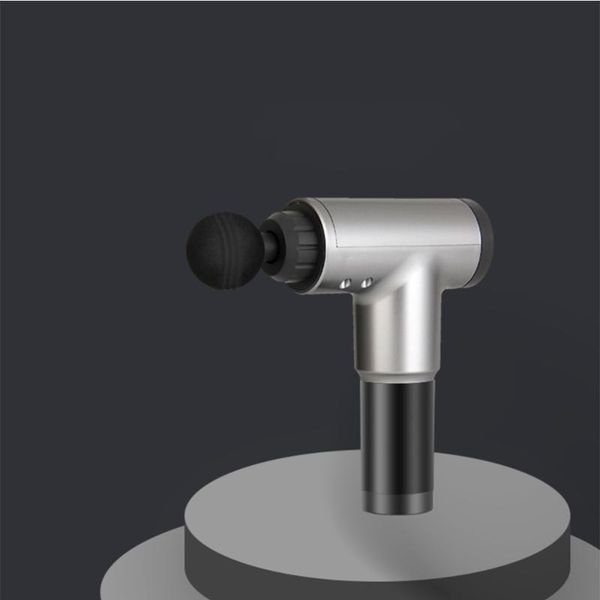 

rechargeable fascia massager muscle relaxation massager fitness equipment with original au plug silver