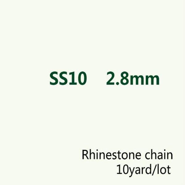 

bling bling 10yards / лот ss6-ss12 (2 мм) очистить кристалл посеребренные базовые горный хрусталь цепочка для ювелирных изделий создание акс