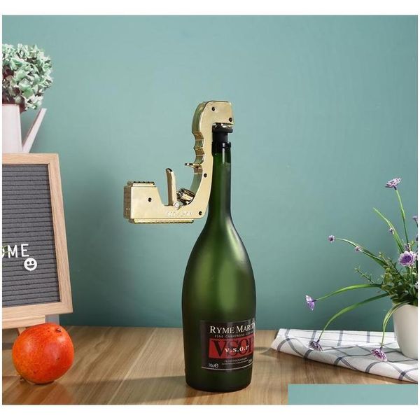 

champagne wine dispenser fountain bottle beer ejector feeding flirt gun for wedding party night club bar tool other bar products gigtd