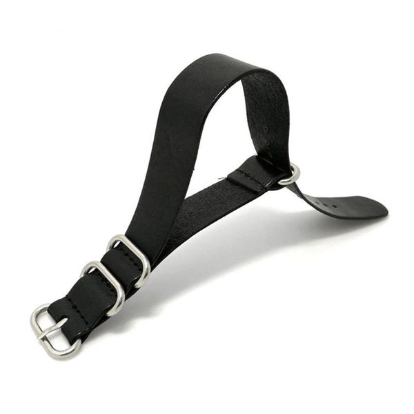 

uthai z19 кожаный ремешок для сторожевого батарея нато, Black;brown