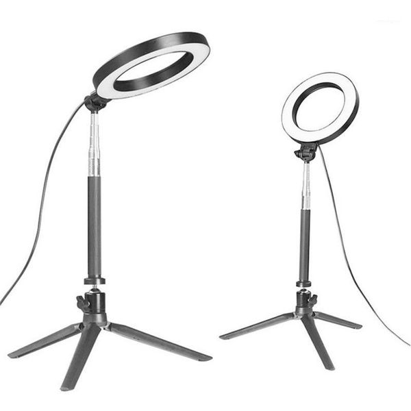 

dimmable led studio camera ring light p phone video light annular lamp selfie stick ring fill (tripods not include)1
