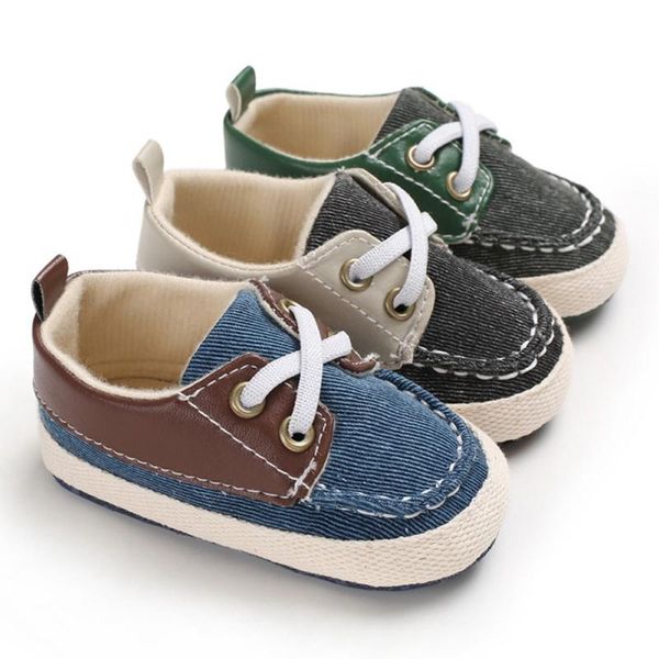 

first walkers 0-18month baby shoes born sport casual soft sole pu sneaker crib