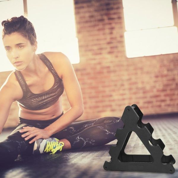 

liplasting dumbbell rack three-tier dumbbell weight rack, compact design can be placed in the bedroom and office