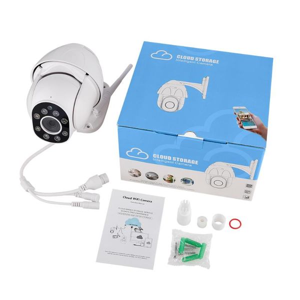 

2mp outdoor wifi camera 1080p water resistant waterproof two way audio wireless camera home monitoring secure network