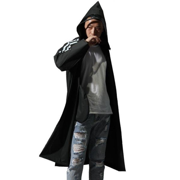 

2019 the new men women long eva thick rainwear universal rain coat waterproof poncho hiking tour raincoat hooded wmtcbq