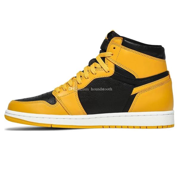 

jumpman 1 high og pollen basketball shoes 1s sneakers 555088 701