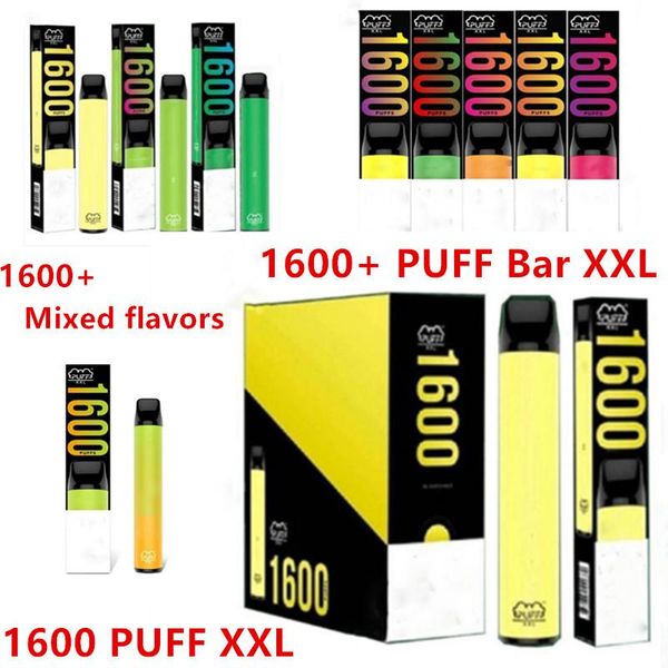 

cigarette puff xxl disposable xxl device puff bar e puffs 1600+ colors vape xtra pen flavors plus mixed lxmmb