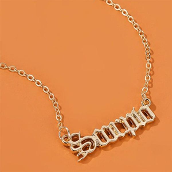 

chokers 12 zodiac letters pendant necklace old english scorpio aries taurus gemini cancer leo choker horoscope signs, Golden;silver