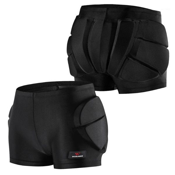 

elbow & knee pads eva paded hip buprotection short pants adjustable impact shorts protective gear guard pad cycling skating skiing shorts1, Black;gray