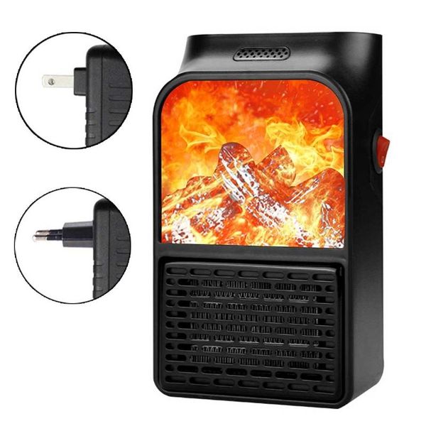 

portable ceramic space heater electric fireplace heater fan thermostat control