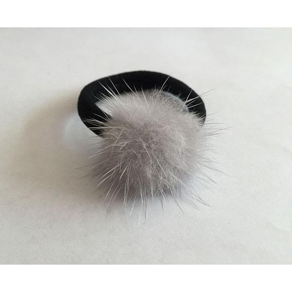 

mini small soft fur pompom ball children elastic hair bands gripper pom hairball girls kids hairband hair accessories h sqcitn