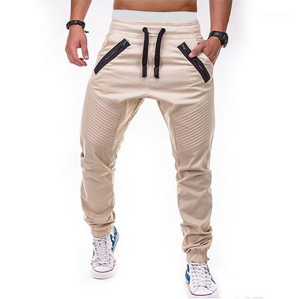 

men's pants sweatpants men cargo hip hop joggers streetwear trousers casual fashions pantalones hombre1, Black