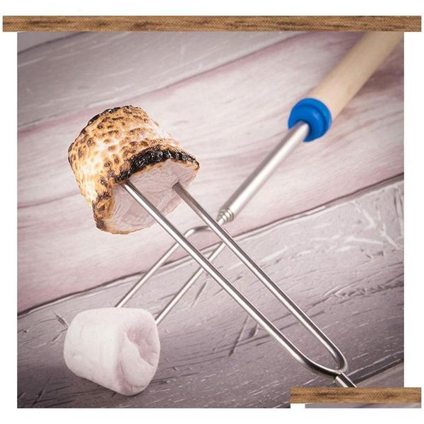 

roasting sticks -extendable forks,bbq fork 32 inch telescoping smores skewers for smores& dog fire pit ca jllwlh powerstore2012