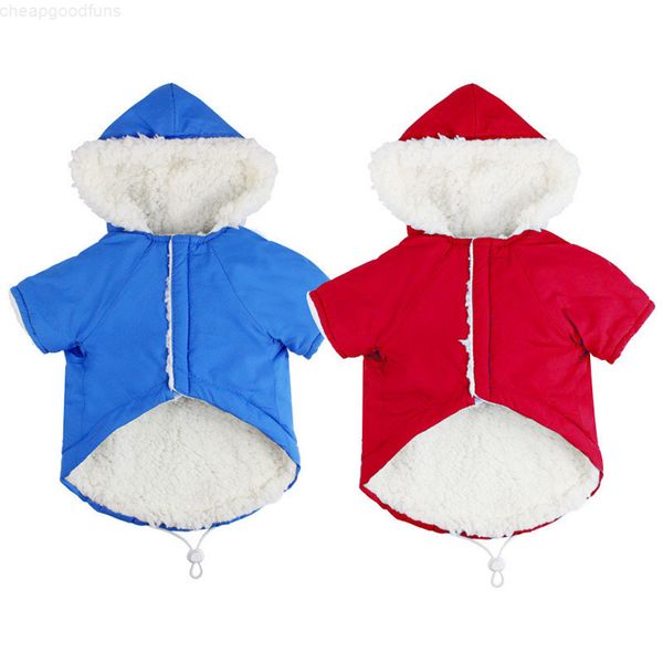 

pet warm s m l xl dog cat autumn winter clothes chihuahua hooded jacket
