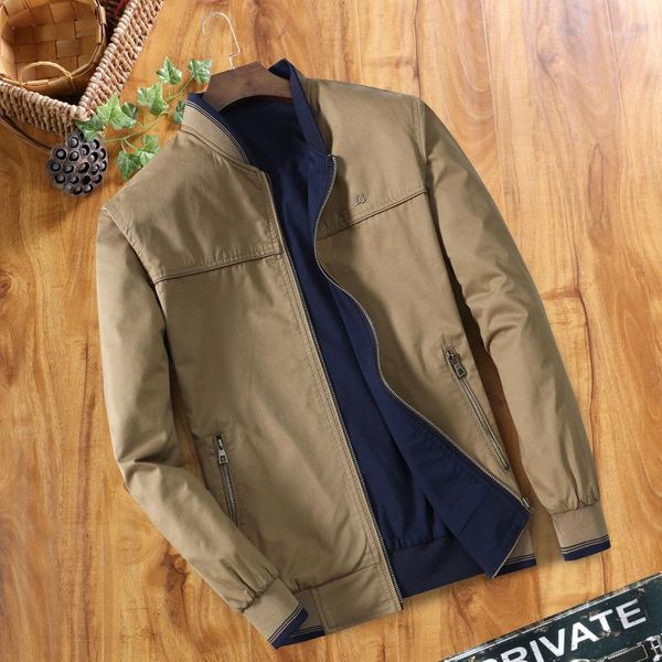 

wholesale 2020 new autumn winter selling men's fashion casual work wear nice jacket mc801, Black;brown