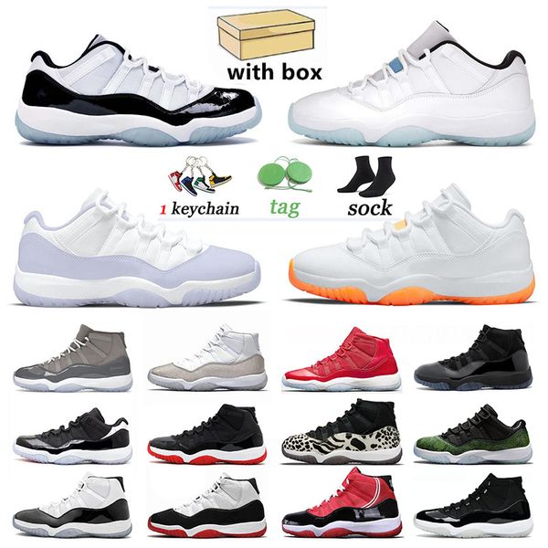 

2022 jumpman 11 11s trainers basketball shoes citrus animal instinct designer sneakers concord low cool grey pure violet men women legend bl
