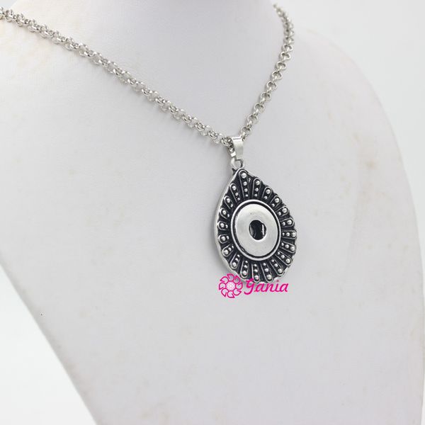 

new snap arrival wholesale diy water drop pendant necklace for 18mm snaps jewelry