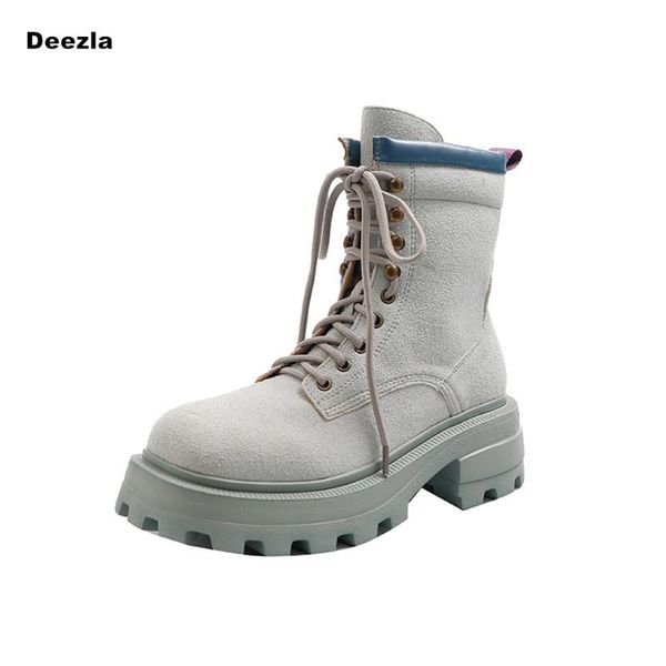 

boots punk style platform women ankle autumn winter women's motorcycle boot fashion ladies chunky casual shoes female black