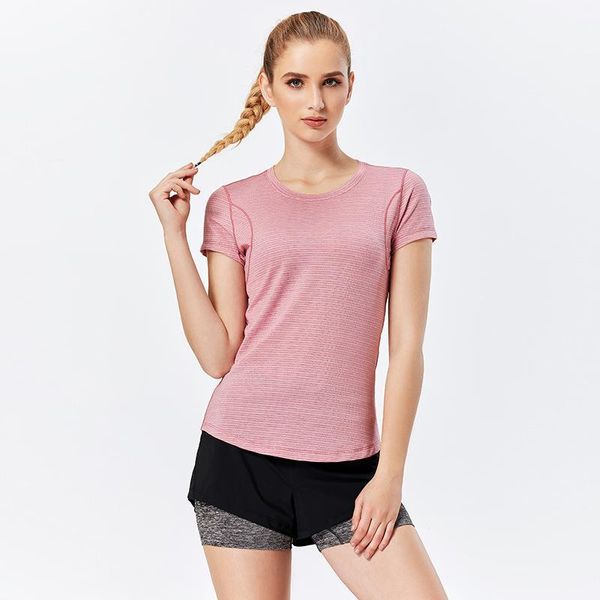 

yoga outfits workout for women sports shirt gym corp1, White;red