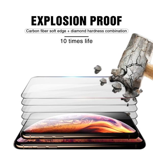 

99d full cover tempered glass for iphone x xr xs max screen protector film on the iphone xs max protective glass on wmtaes yyysports