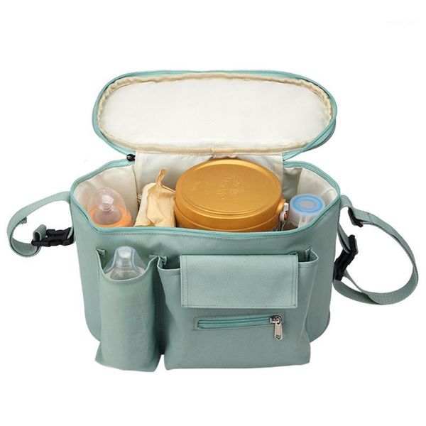 

diaper bags baby stroller bag large capacity outdoor travel hanging carriage mommy infant care organizer1