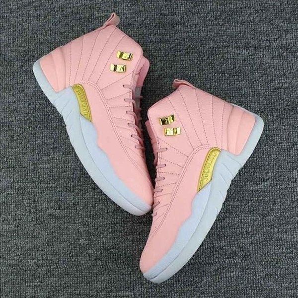 

12s jumpman women gs girls 2019 12 new pink lemonade outdoor shoes