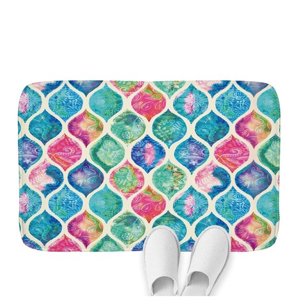 

абстрактный домашний коврик для решетки скольжения пола ковровой ленты шаблон печати doommat для ванной кухня входной ковер пантета cozinha