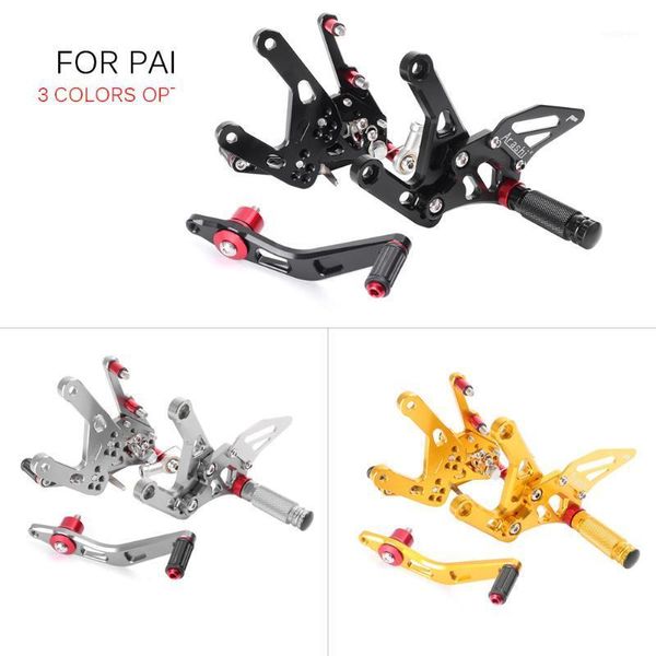 

pedals cnc adjustment rider rearset rear set footpegs foot pegs footrest for mt-10 fz-10 / mt10 fz10 2021-2021 motorcycle1