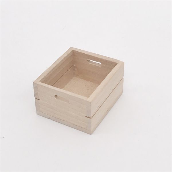 

1: 12 dollhouse furniture decoration wooden basket fruit and vegetable basket djb scene shooting props handmade design crsm