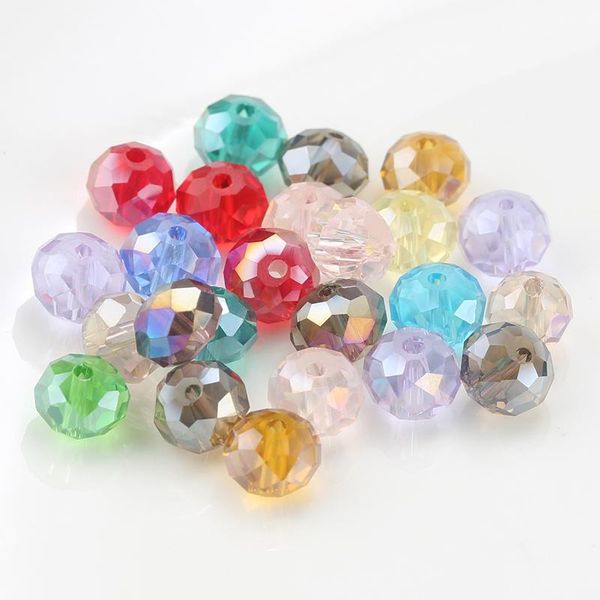 

4-10mm fashion jewelry beads mixed color shiny glass beads round beads crystal loose for bracelet necklace jewelry making jllvjf yeah2010