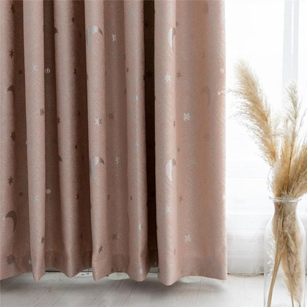 

curtain & drapes 2021 stars design diamond blackout thermal insulated living room window shading customized curtains1
