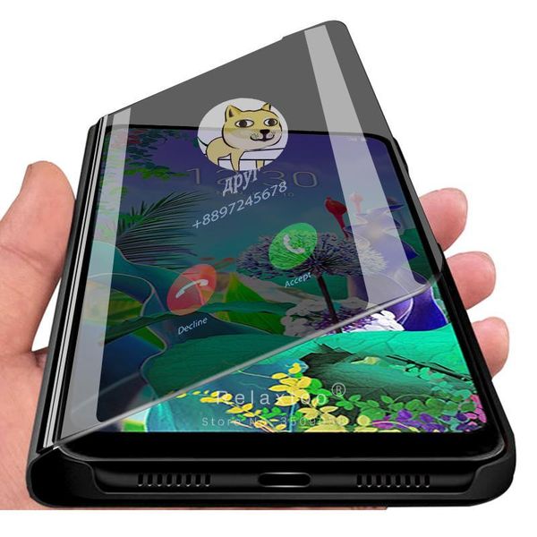 

smart mirror phone case for lg q60 k50 v30 v35 thinq v35thinq 60q 50k 30v 35v cases cover on lgq wmtdjd