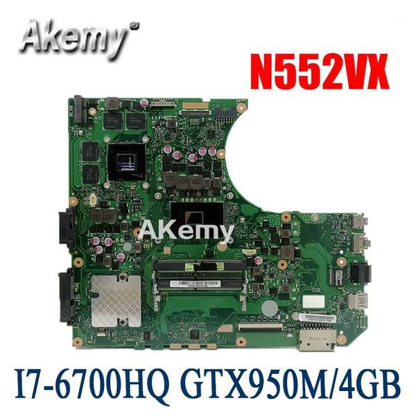 

n552vx motherboard for asus n552vw n552vx n552v n552 lapmainboard -6700hq gtx950m/4gb1