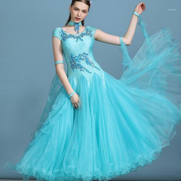 

womens ballroom competition dance dresses dress tango ballroom dresses waltz pink blue white my8191, Black;red