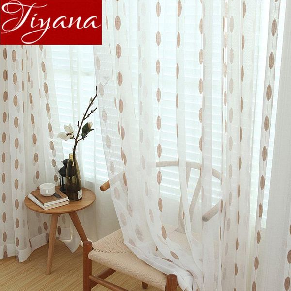 

curtain & drapes white curtains for modern living room geometric voile tulle window bedroom treatment kitchen fabrics sheer x094 #30