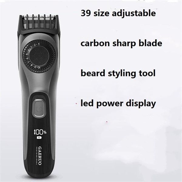 

electric man beard styling trimmer 39 size precision moustache style clipper household men hairstyle haircut machine sharp blade1
