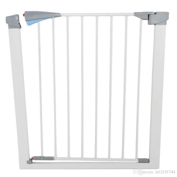 

baby safety gate door metal walk thru pet dog cat fence child toddler