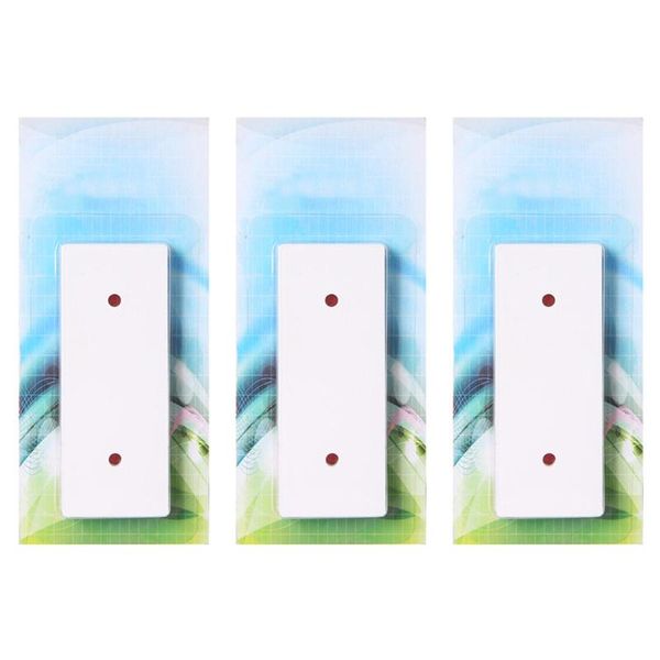 

hooks & rails 3pcs patch panel holder sticker sticky wall mount socket punching save space reduce security risks home supplies