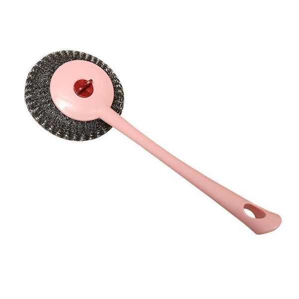 

plastic long handle cleaning brush wire ball pot brush kitchen cleaning supplies plastic long good visibility h jlltbb