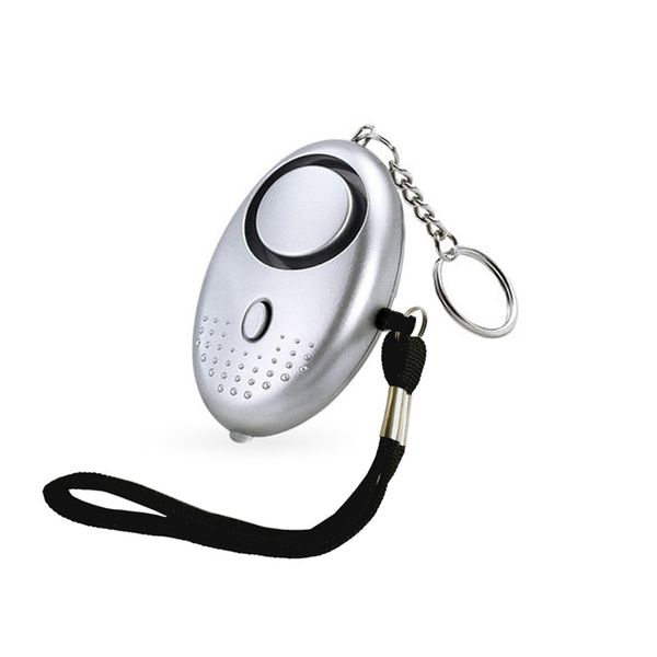 130 dB Safe Self Defesa Defesa Personal Alarme Keychain Eletrônico Dispositivo Para As Mulheres Crianças com Luzes LED