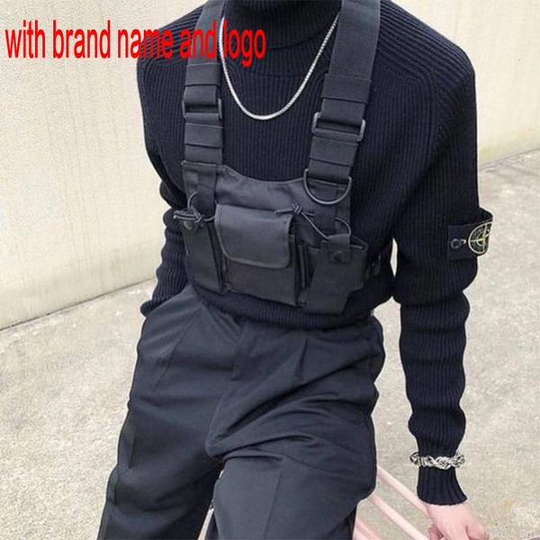 

chest nylon rig 2019 bag new black vest hip hop streetwear functional tactical harness chest rig kanye bag 2ohd6 qynf