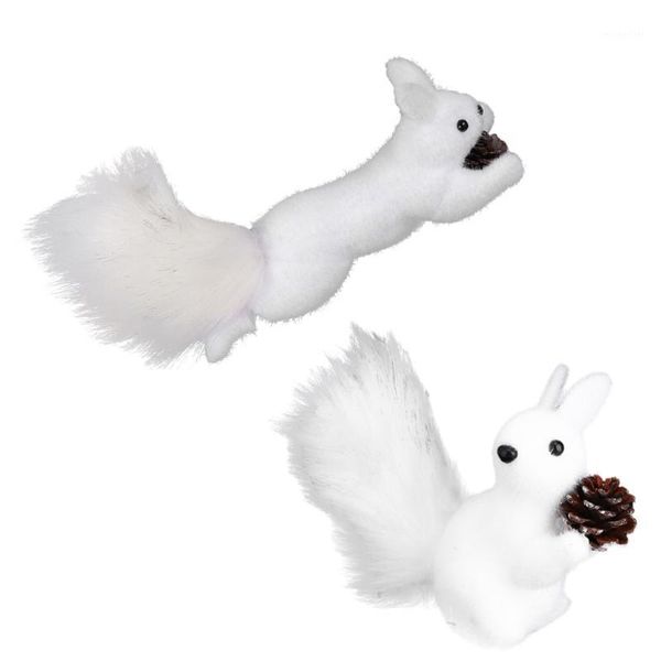 

christmas decorations 2pcs squirrel adornment funny lovely festival decoration for party1